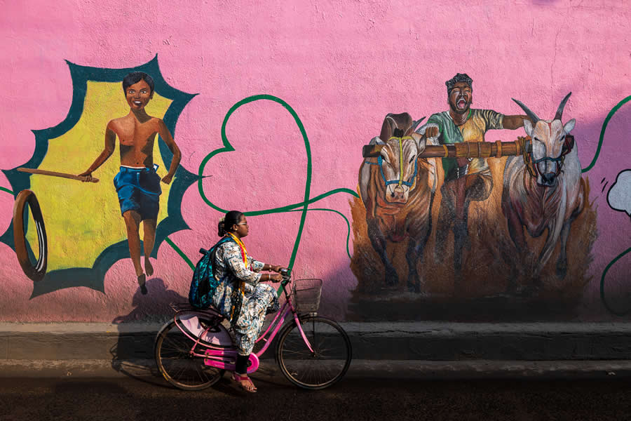Wall Murals of Chennai by Rajesh Muthuswamy