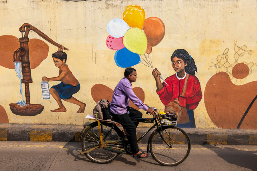 Wall Murals of Chennai by Rajesh Muthuswamy