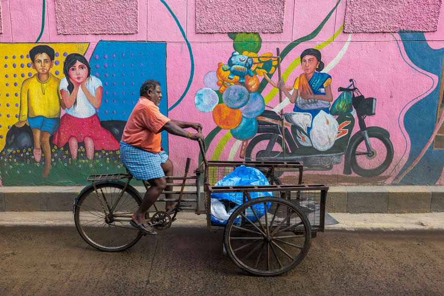 Wall Murals of Chennai by Rajesh Muthuswamy