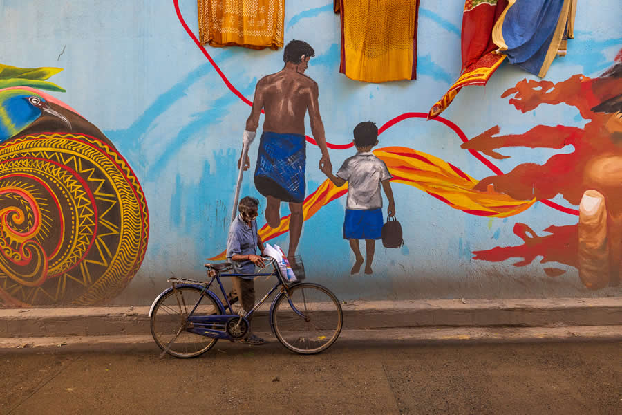 Wall Murals of Chennai by Rajesh Muthuswamy