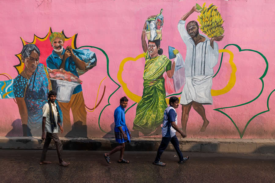 Wall Murals of Chennai by Rajesh Muthuswamy