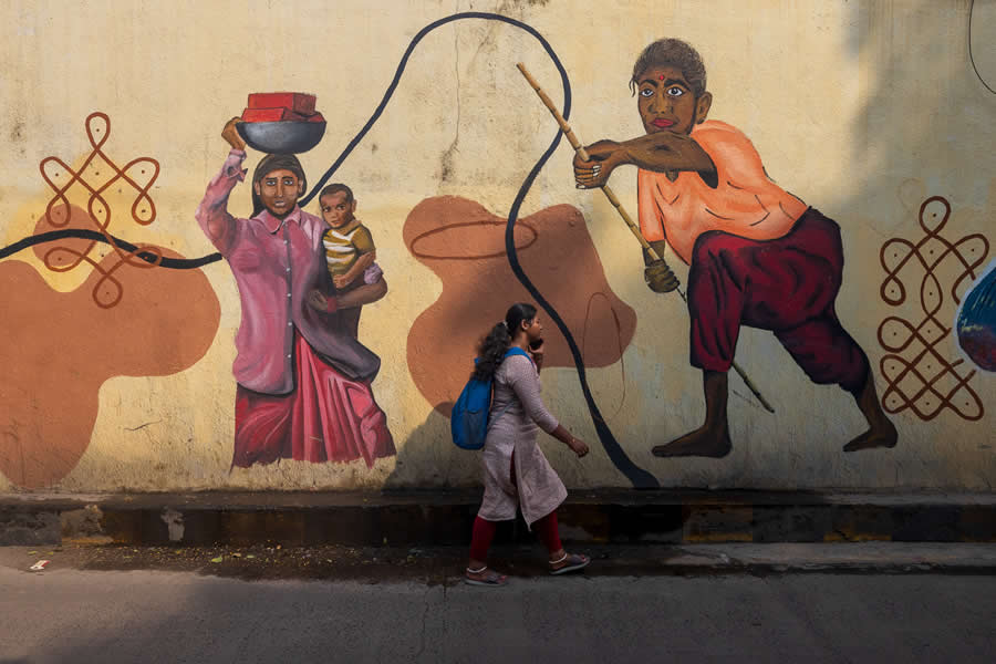 Wall Murals of Chennai by Rajesh Muthuswamy