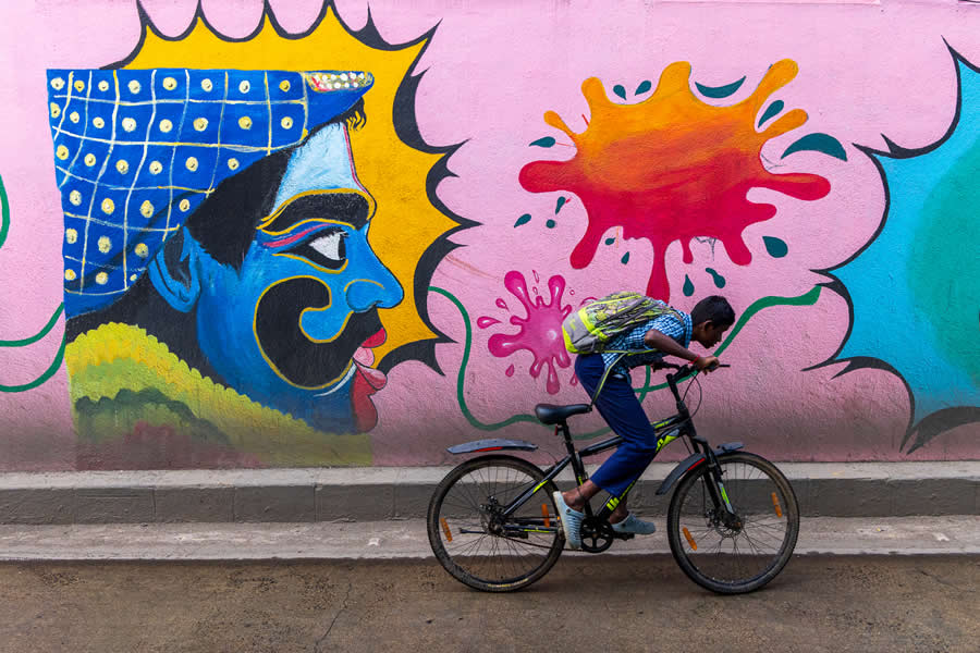 Wall Murals of Chennai by Rajesh Muthuswamy