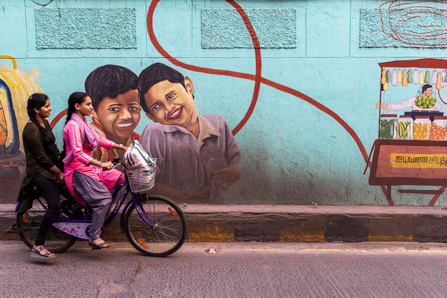 Wall Murals of Chennai by Rajesh Muthuswamy