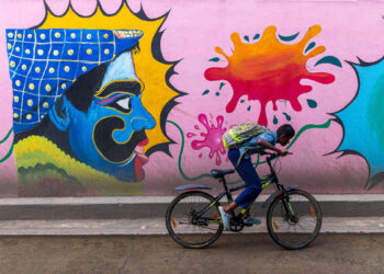 Wall Murals of Chennai by Rajesh Muthuswamy