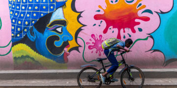 Wall Murals of Chennai by Rajesh Muthuswamy