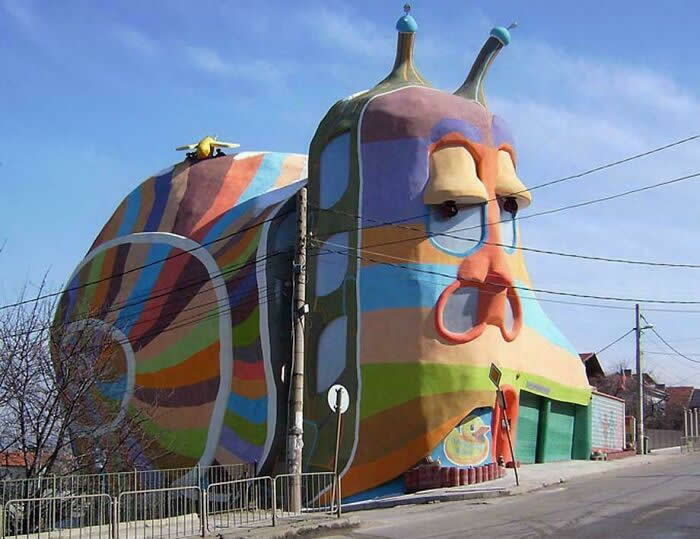 The Snail House Of Sophia, Bulgaria - Weirdly Fantastic Buildings Around the World