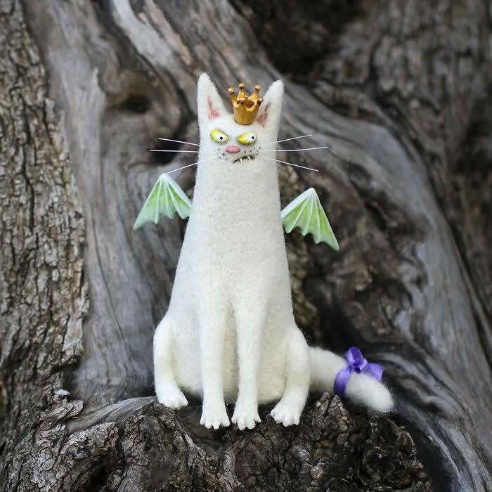 Whimsical Felt Toys by Emina Poison