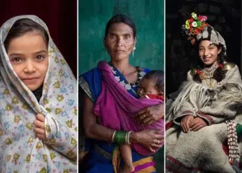 Documentary portraits of women and children