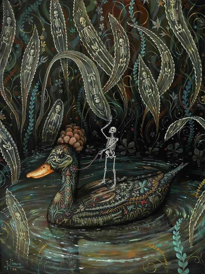 Surreal Acrylic Paintings by Jason Limon