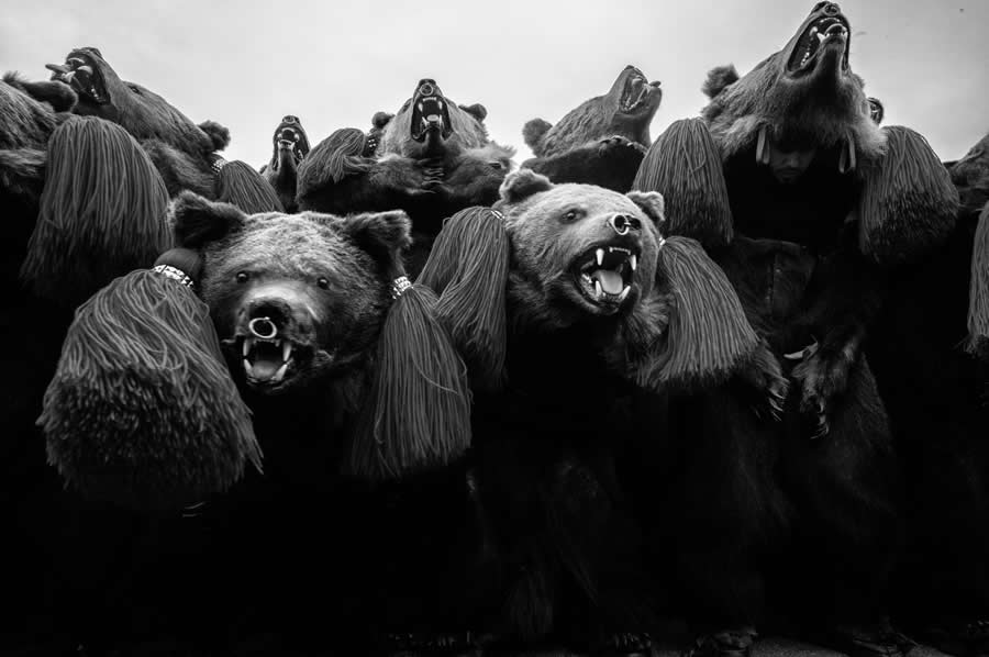Bear Festival in the Trotuș Valley by Selaru Ovidiu
