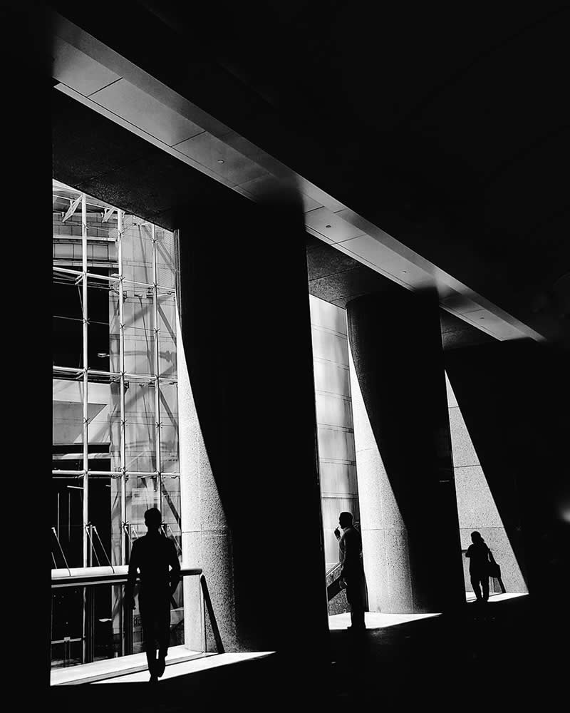 Three by Wai Ying Kwok - Mobile Photography Awards Black and White Winners