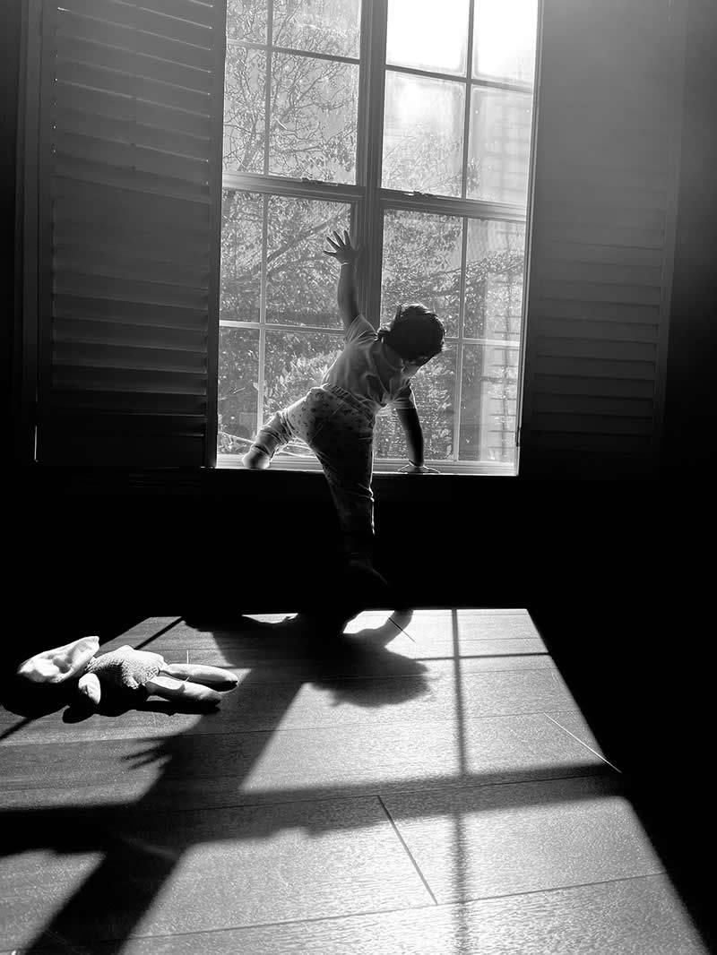 Leaving the Doll Behind by Basanti Roy - Mobile Photography Awards Black and White Winners