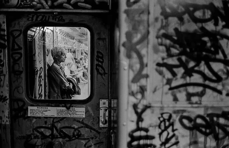 Window Stories - Black and White Street Photography Timing and Composition