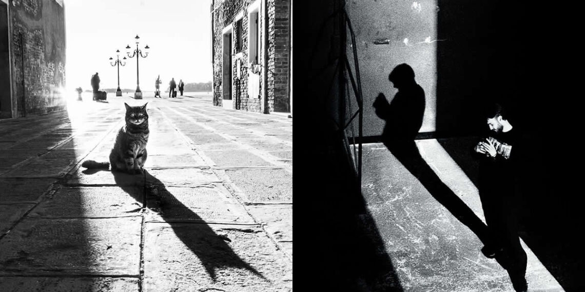 Black and White Street Photography Timing and Composition