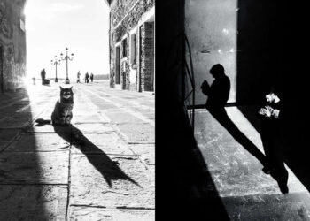 Black and White Street Photography Timing and Composition