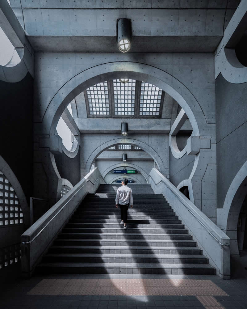 2nd Place Winner: Concrete Memento by Gary Ng, Hong Kong - 2025 Chromatic Awards Architecture Winners