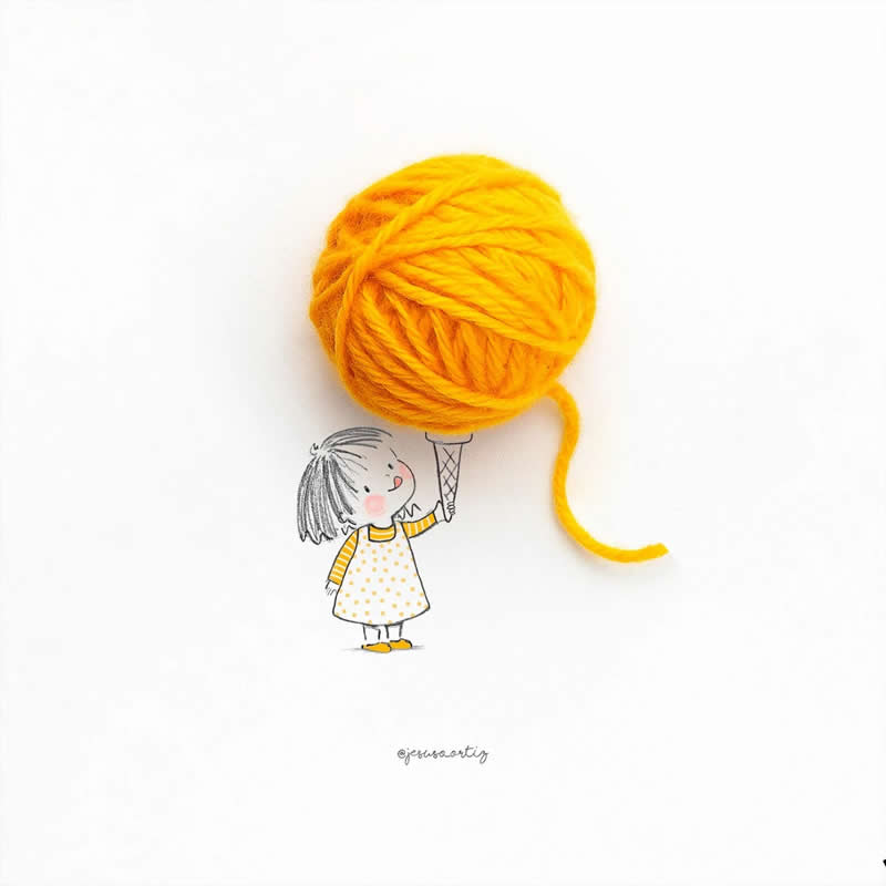 Cute Illustrations by Jesuso Ortiz