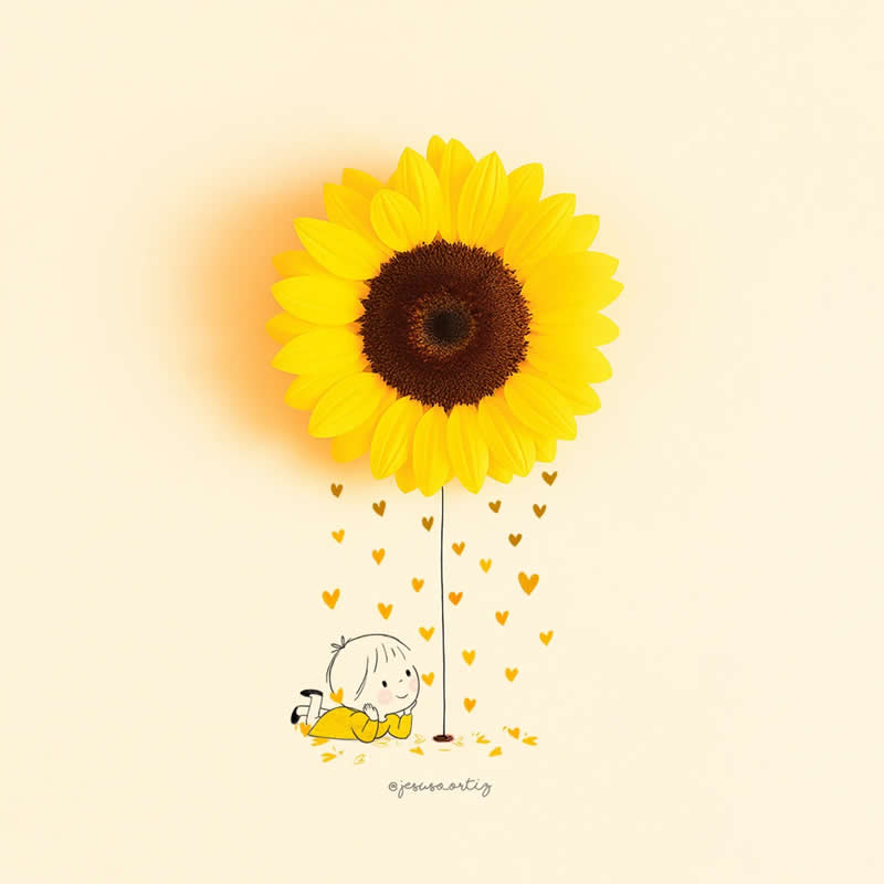 Cute Illustrations by Jesuso Ortiz