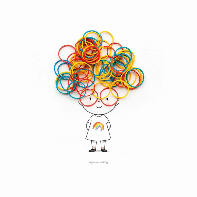 Cute Illustrations by Jesuso Ortiz