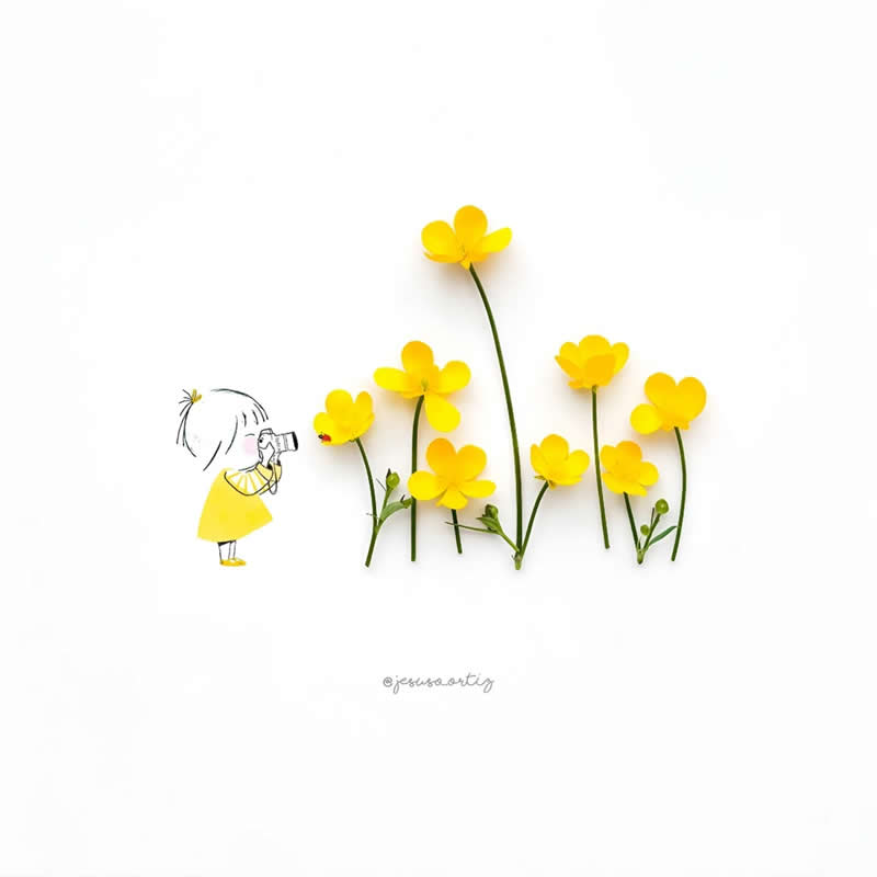 Cute Illustrations by Jesuso Ortiz