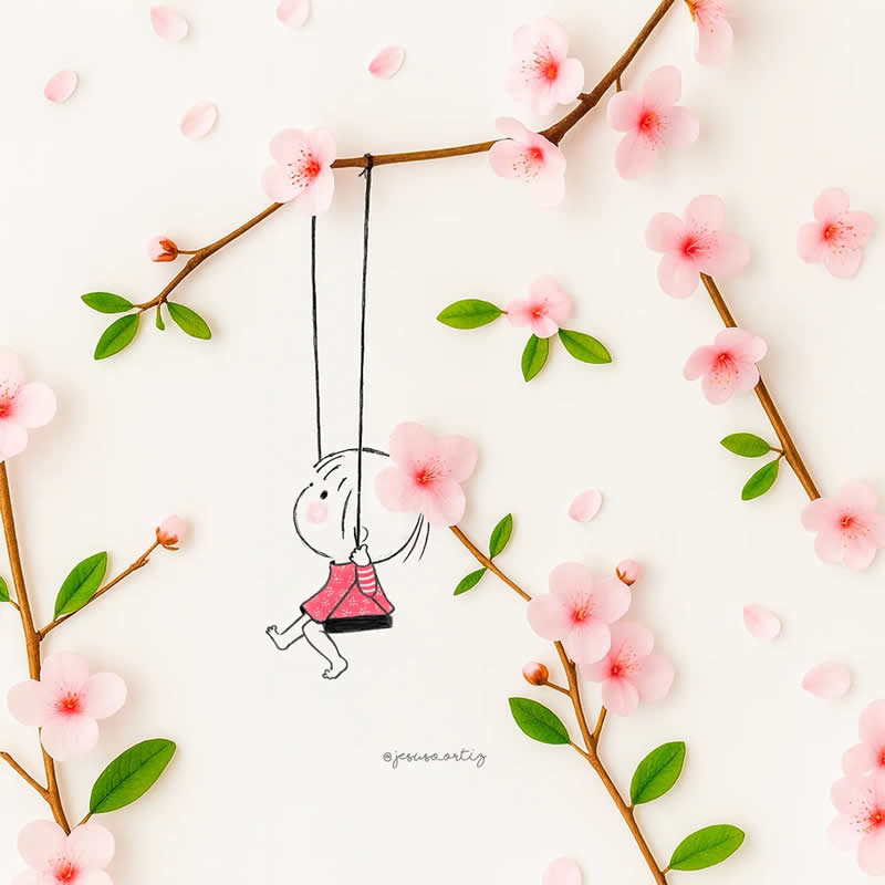 Cute Illustrations by Jesuso Ortiz