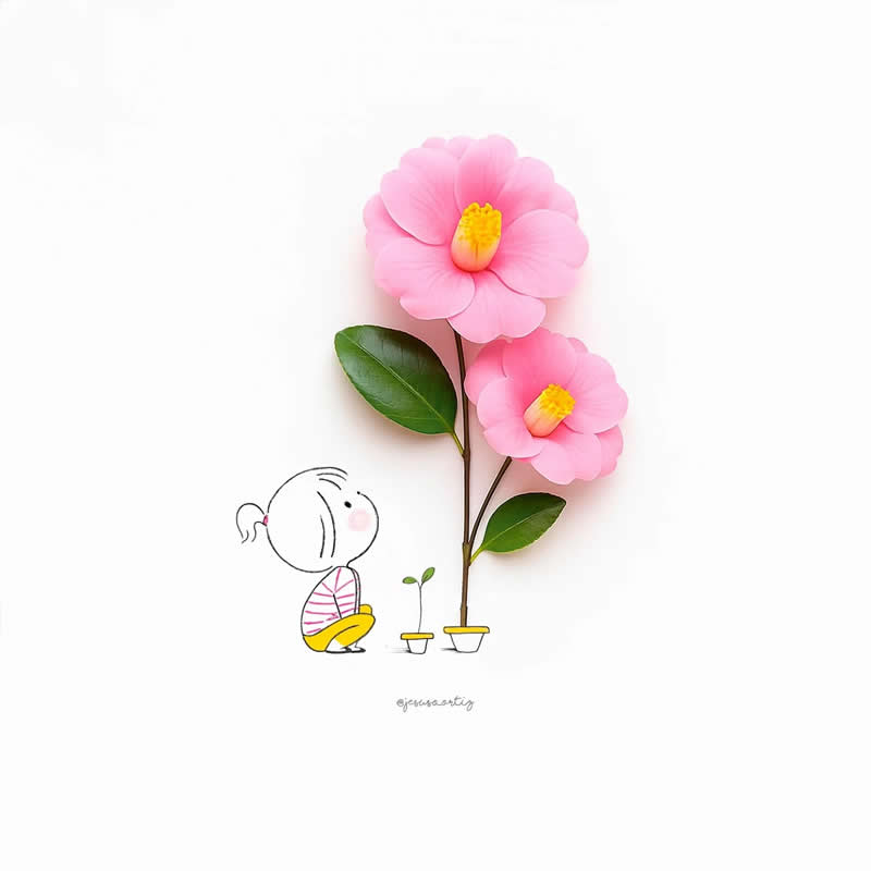 Cute Illustrations by Jesuso Ortiz