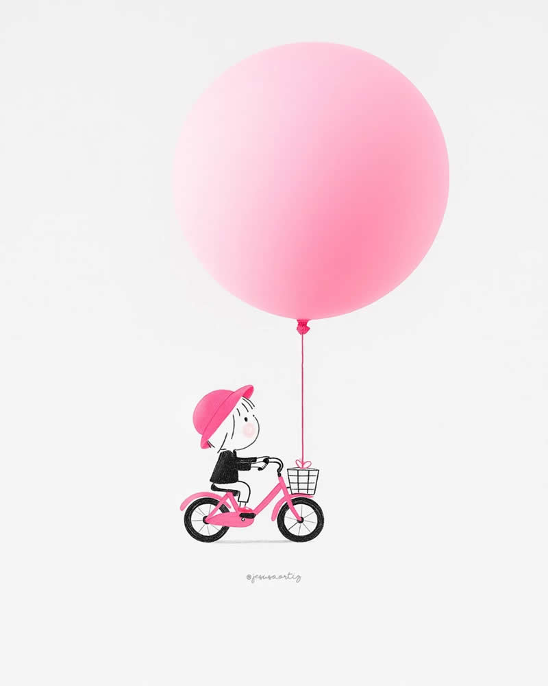 Cute Illustrations by Jesuso Ortiz
