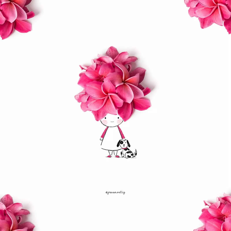 Cute Illustrations by Jesuso Ortiz