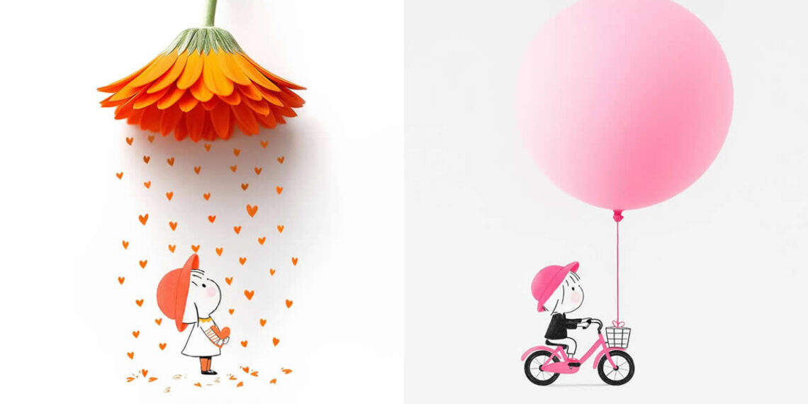 Cute Illustrations by Jesuso Ortiz