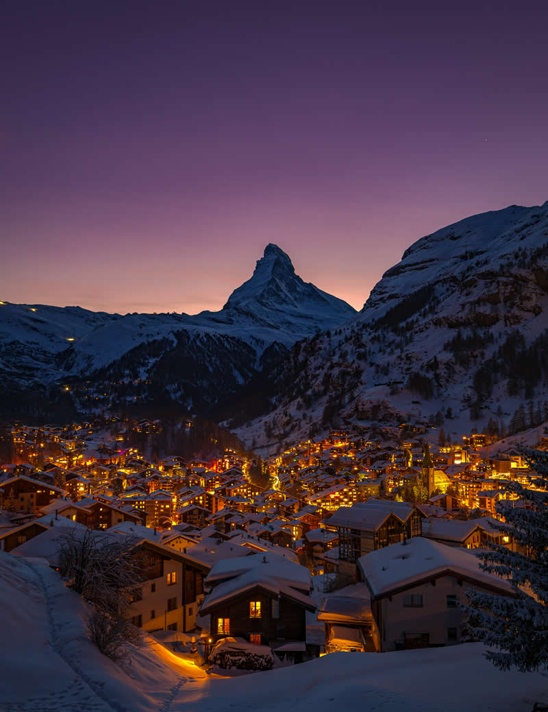 The Matterhorn above Zermatt by MatzelPhotography - Best Photos of 2025 by DP Review Photo Challenge