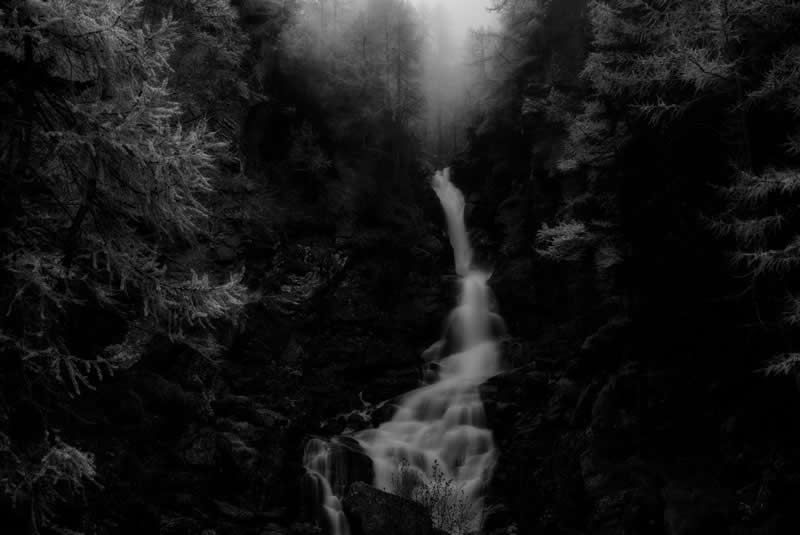 Light & Shadows - Silver: The Breathe Of Silence by Pierluigi Gualano - Black and White Photography of Nature One Exposure Awards