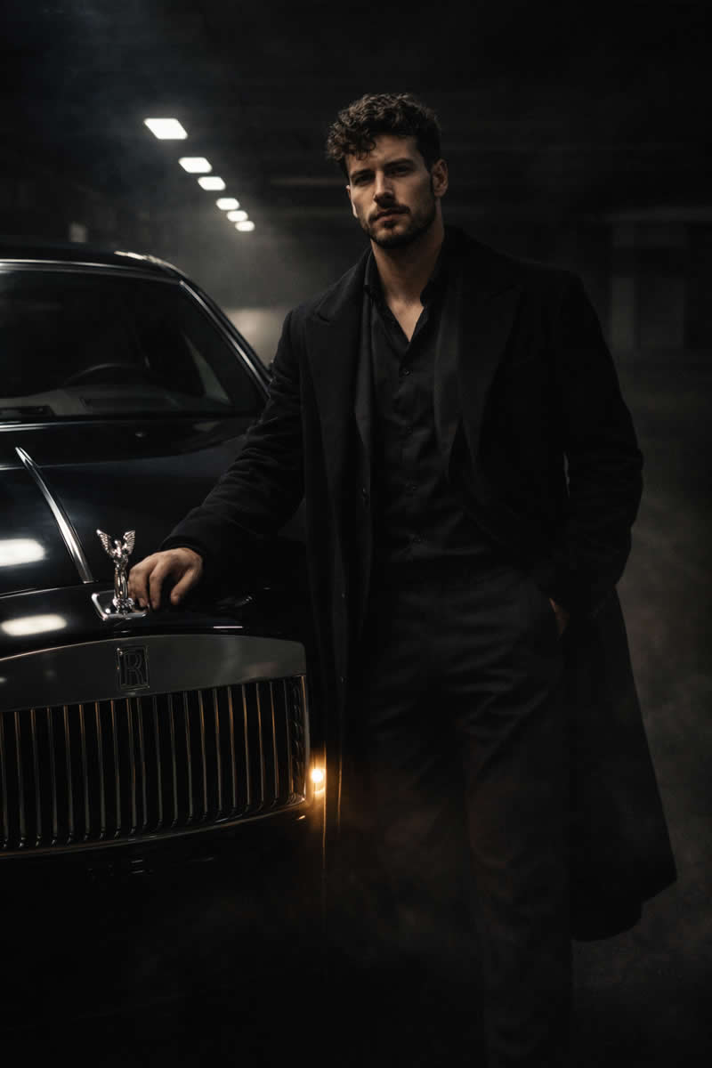 Google Gemini AI Prompts to Create Cinematic Male Model Portraits