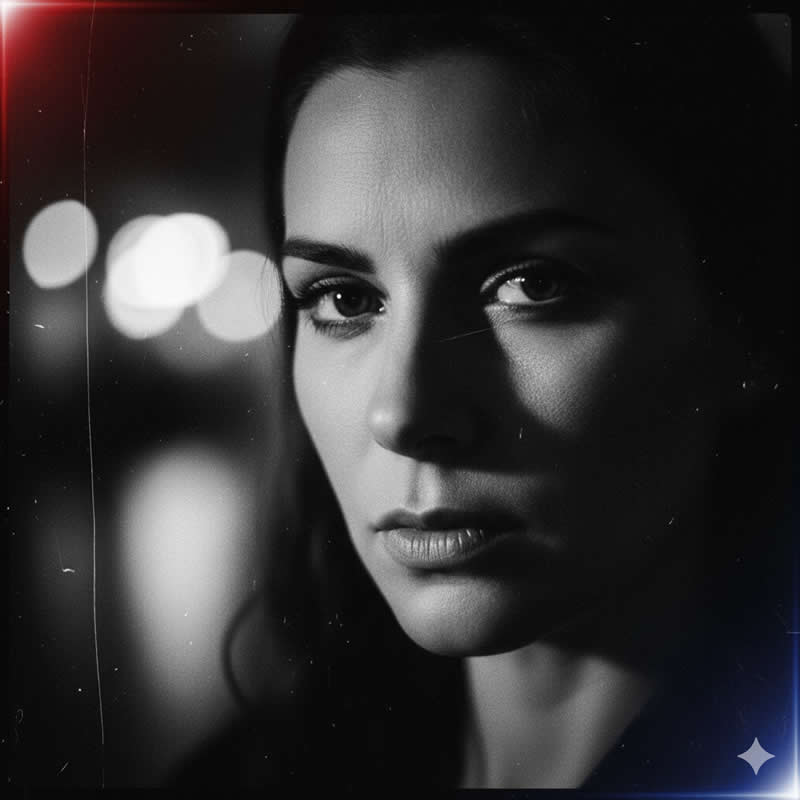 The Melancholy Rebel - Google Gemini AI Prompts to Create Stunning Black and White Fine Art Portraits