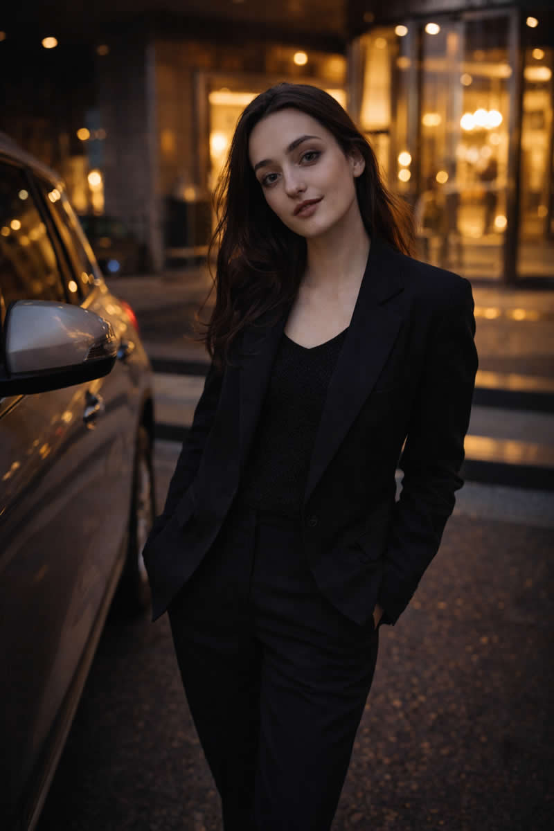 Cinematic Medium-shot Portrait of a Female - Cinematic Google Gemini AI Prompts for Stunning Female Model Portraits