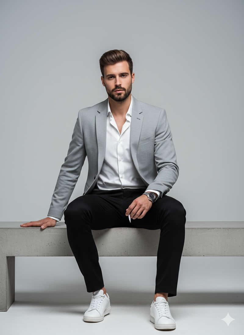 Google Gemini AI Prompts to Create Cinematic, Stylish Male Model Portraits