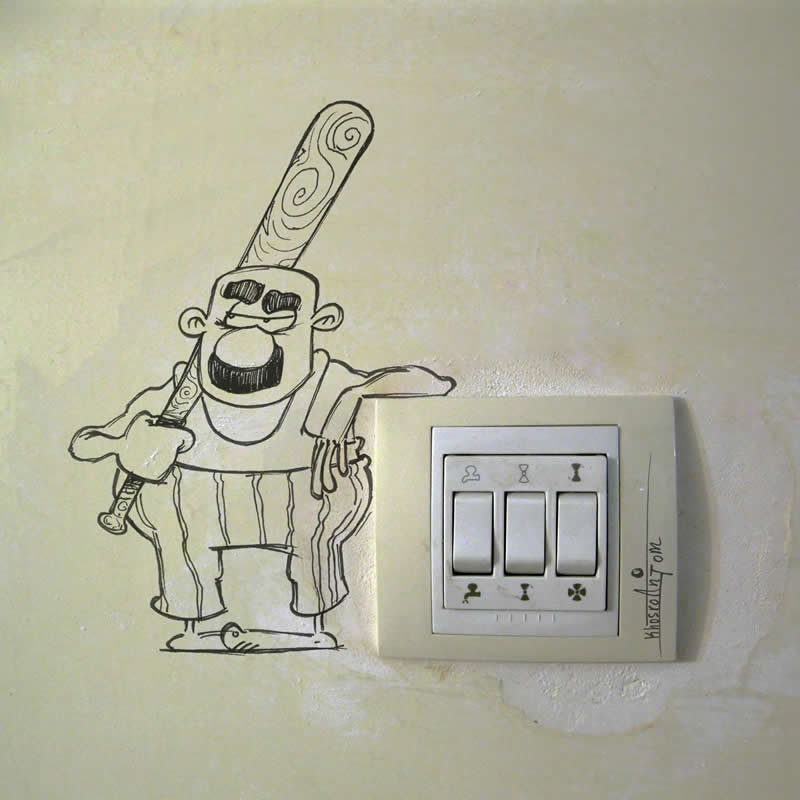 Hilarious Illustrations That Show How Majid Khosroanjom Transforms Real Objects Into Laughs