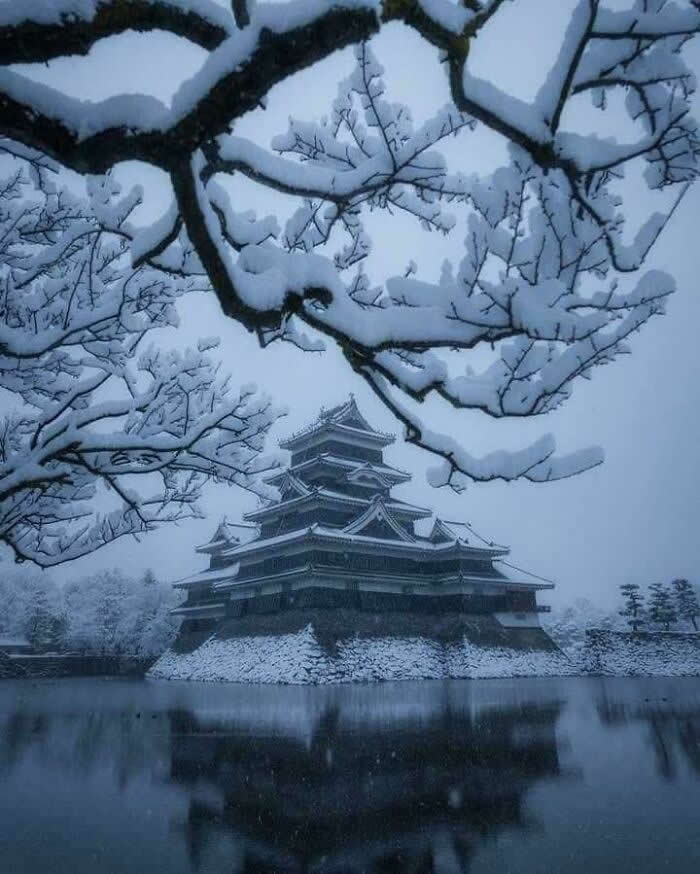 Snow In Osaka, Japan - Mesmerizing Winter Cold Photos