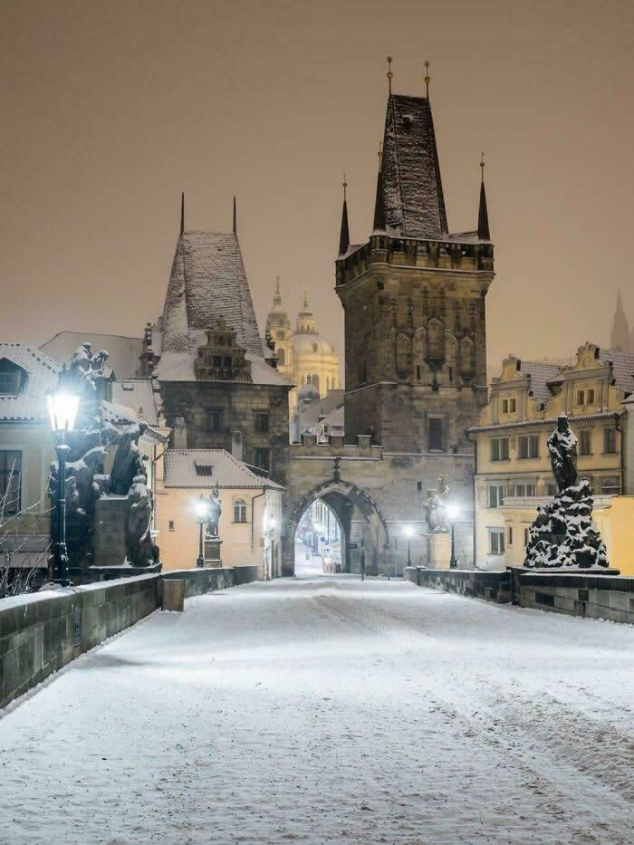 Winter In Prague - Mesmerizing Winter Cold Photos