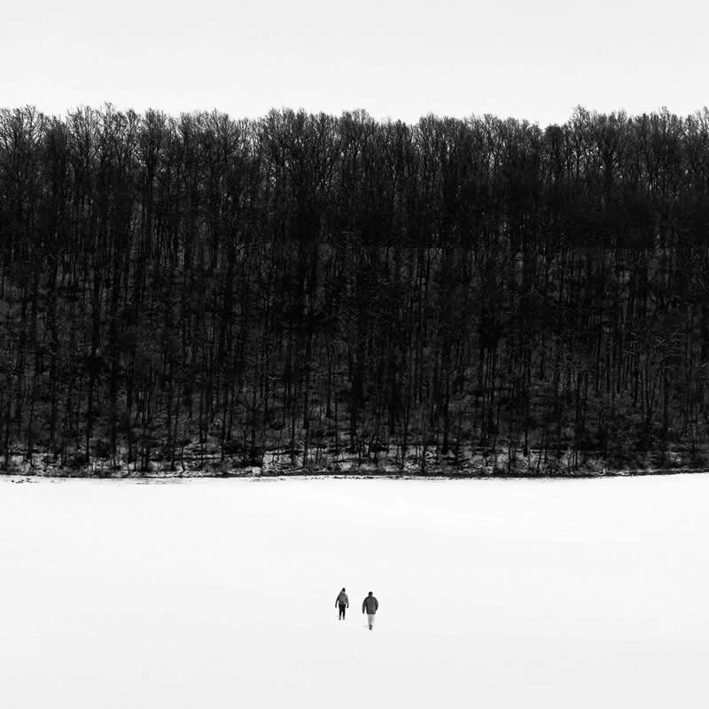 A Winter Morning by Rosario Civello - Minimalist Photography Awards 2025 Fine Art Winners