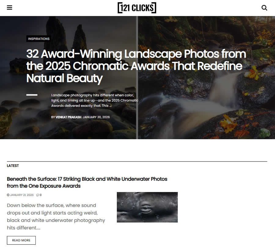 121clicks - Photography Blogs Every Photographer Should Follow in 2026