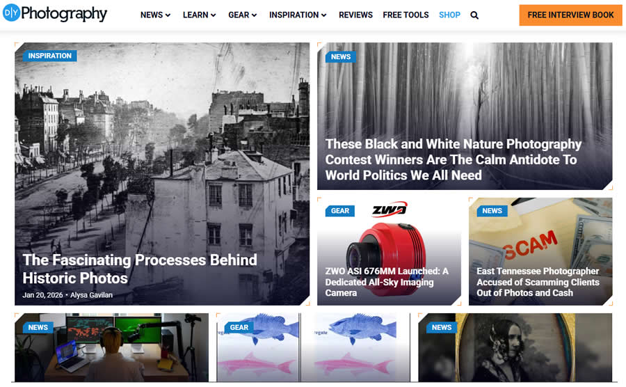 DIY Photography - Photography Blogs Every Photographer Should Follow in 2026