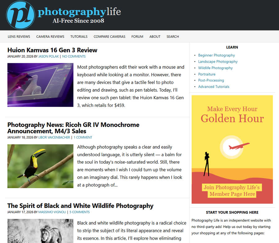 Photography Life - Photography Blogs Every Photographer Should Follow in 2026