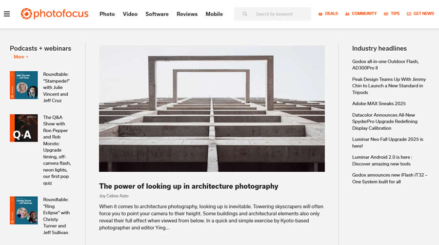 Photofocus - Photography Blogs Every Photographer Should Follow in 2026