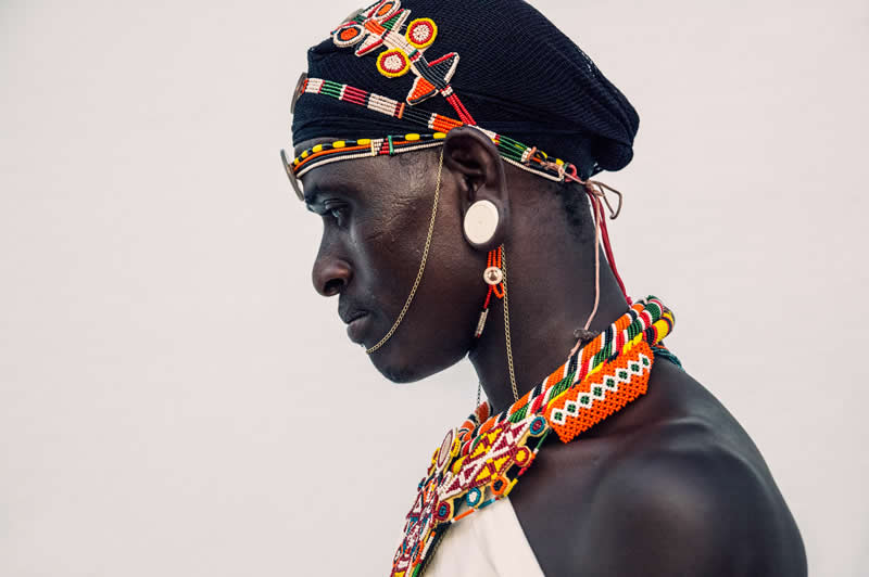 Portraits of Samburu Warriors of Kenya by Dirk Rees