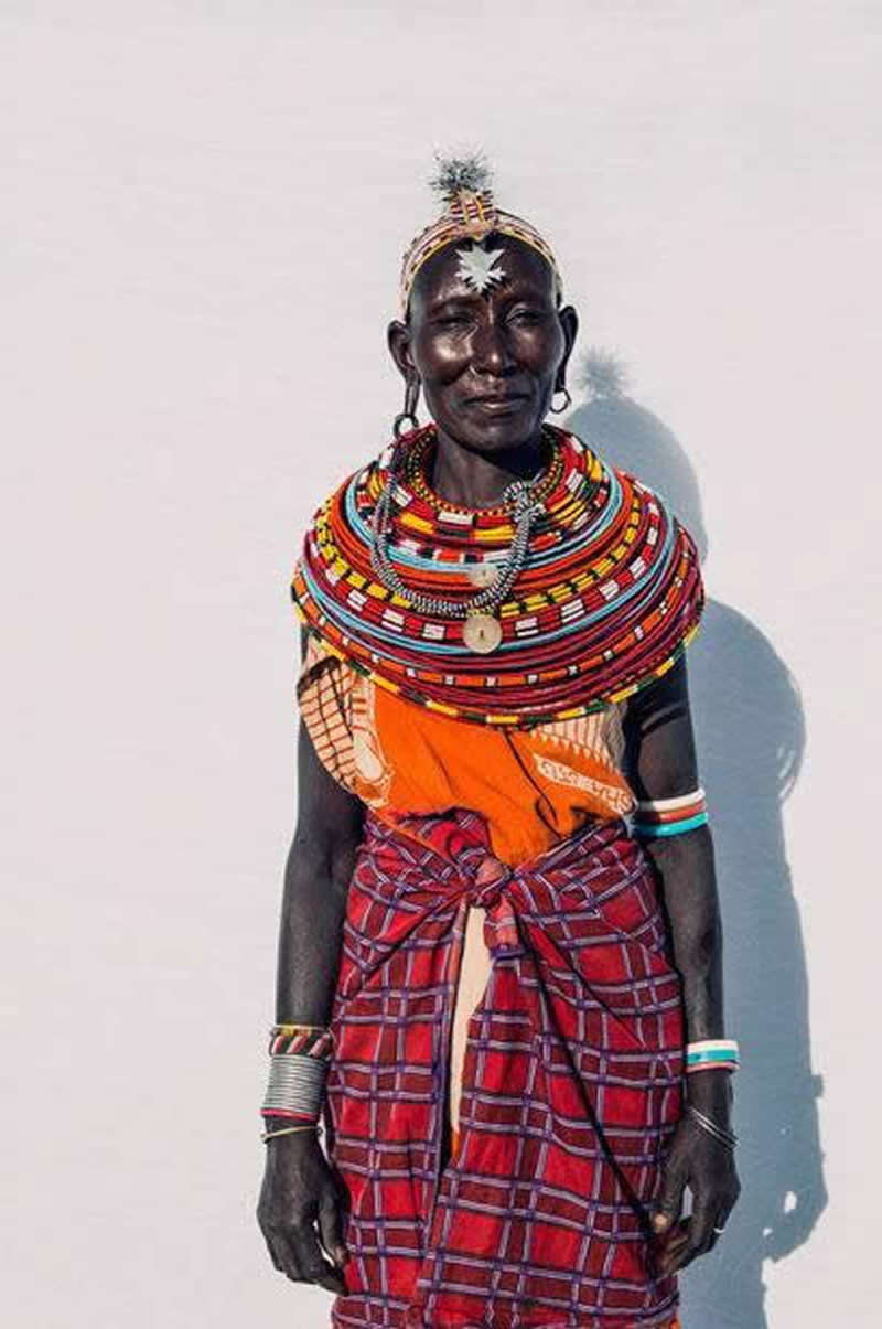 Portraits of Samburu Warriors of Kenya by Dirk Rees