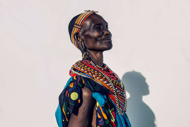 Portraits of Samburu Warriors of Kenya by Dirk Rees
