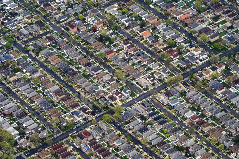 Queens Neighborhood by Ricky Beron - reFocus Photographer of the Year Awards Aerial Photography Winners