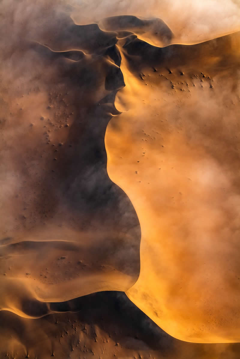 A Face Inside The Dunes by Gero Heine - 2025 Refocus Photographer of the Year Awards Landscape Winners
