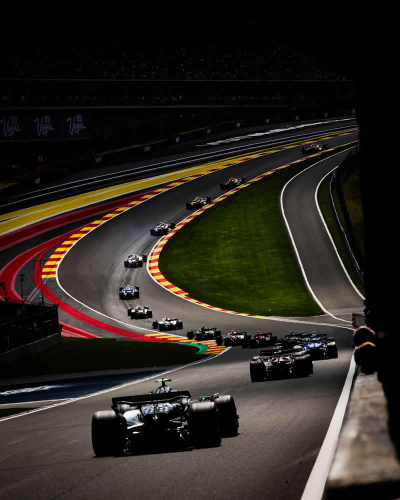 Formula 1 - Bronze: Eau Rouge F1 Train by Florent Gooden - 2026 World Sports Photography Awards Winners